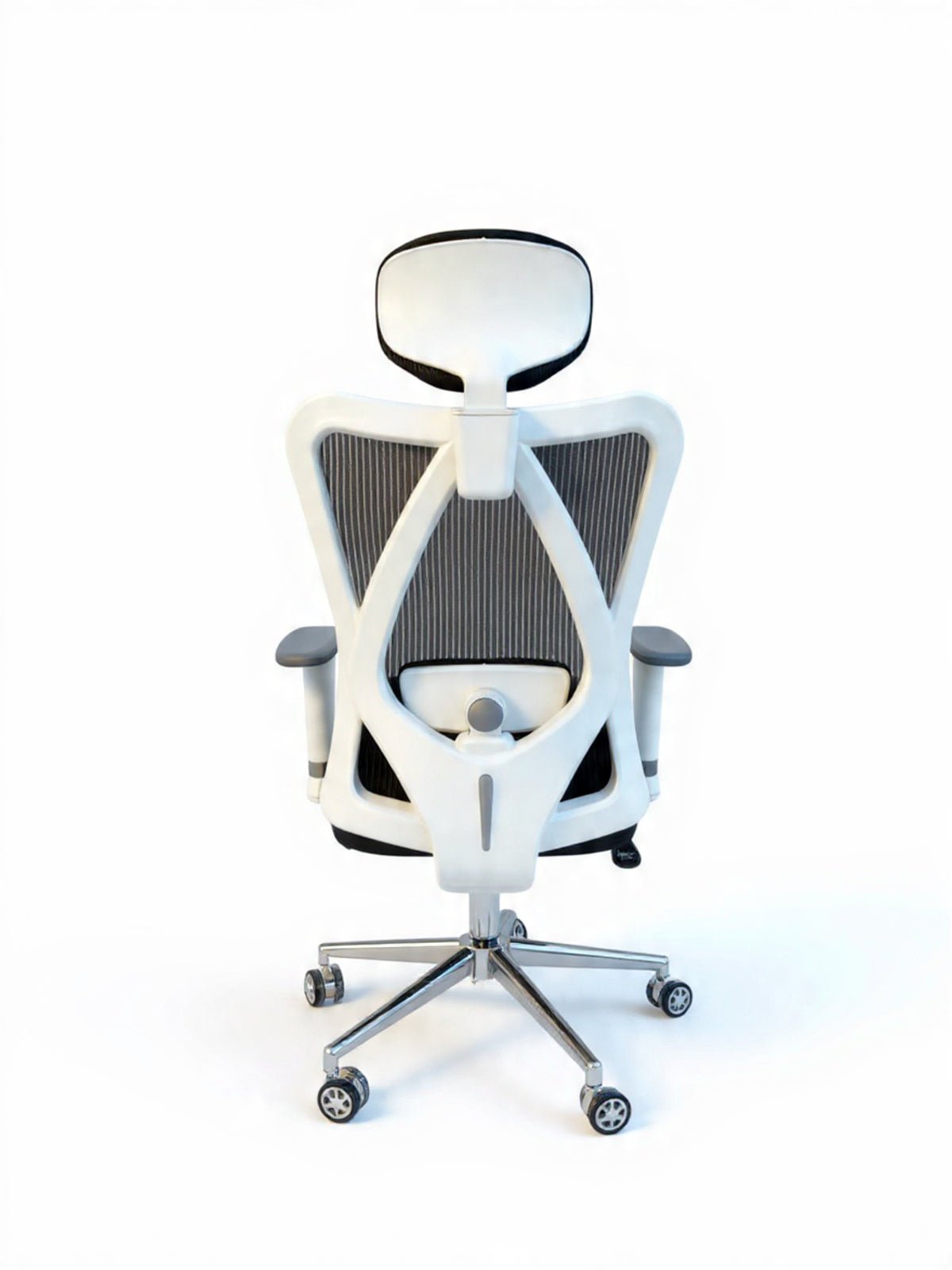 هولي وايت كرسي مكتب طبي شبك متحرك - Korsy360