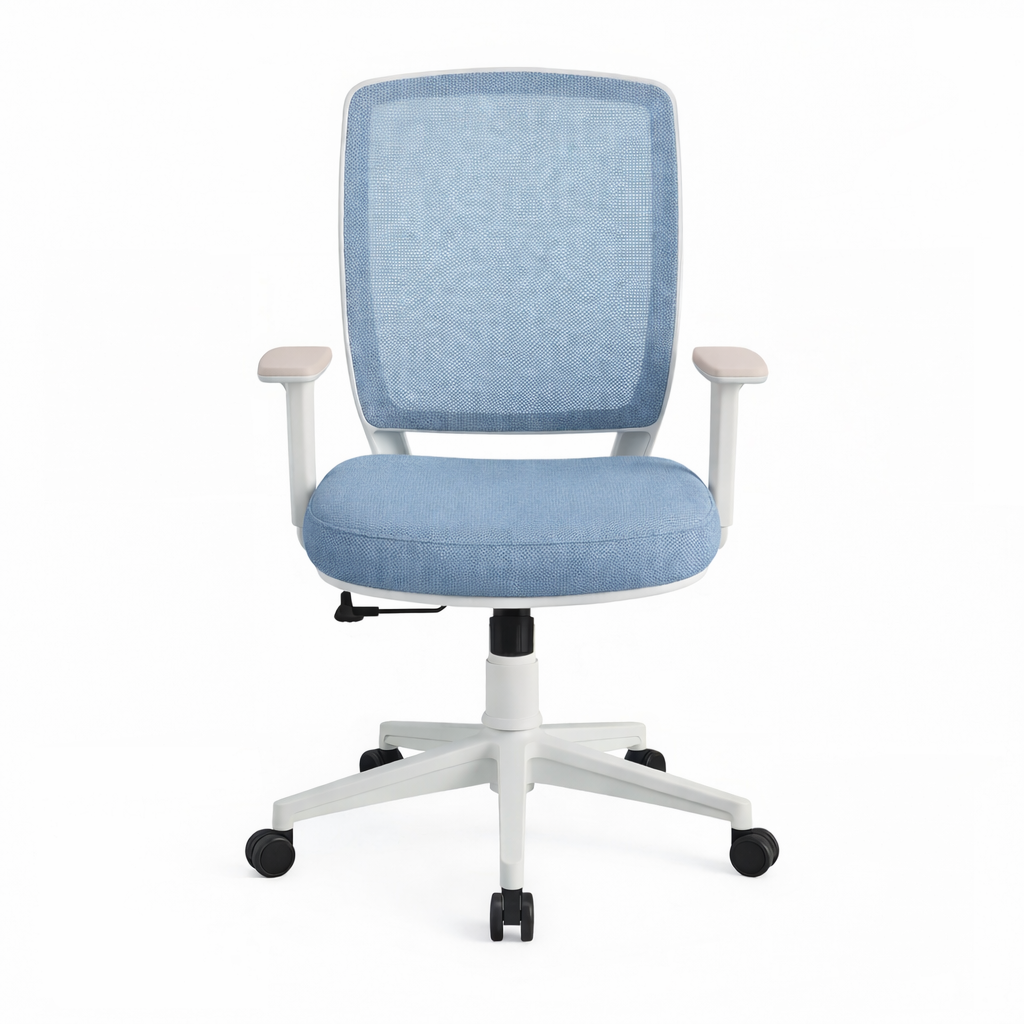Eco Smart Modern Medical Mesh Office Chair with Movable White Frame