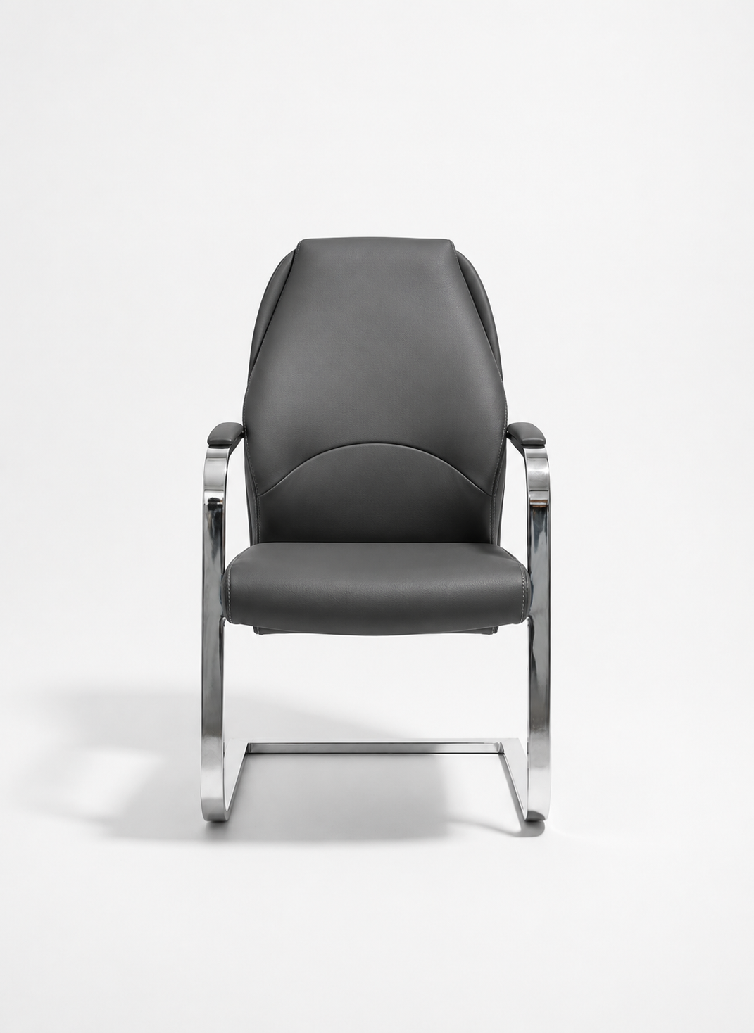 Jameston Modern Office Chair, Orthopedic, Firm Leather