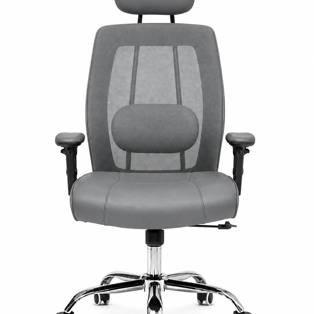 X-One Mesh Ergonomic Manager Office Chair - Black Frame