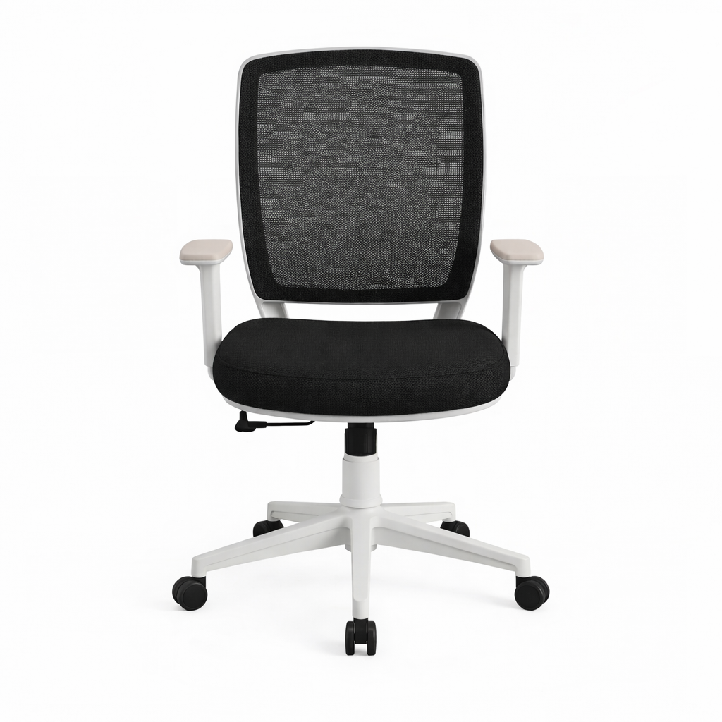 Eco Smart Modern Medical Mesh Office Chair with Movable White Frame