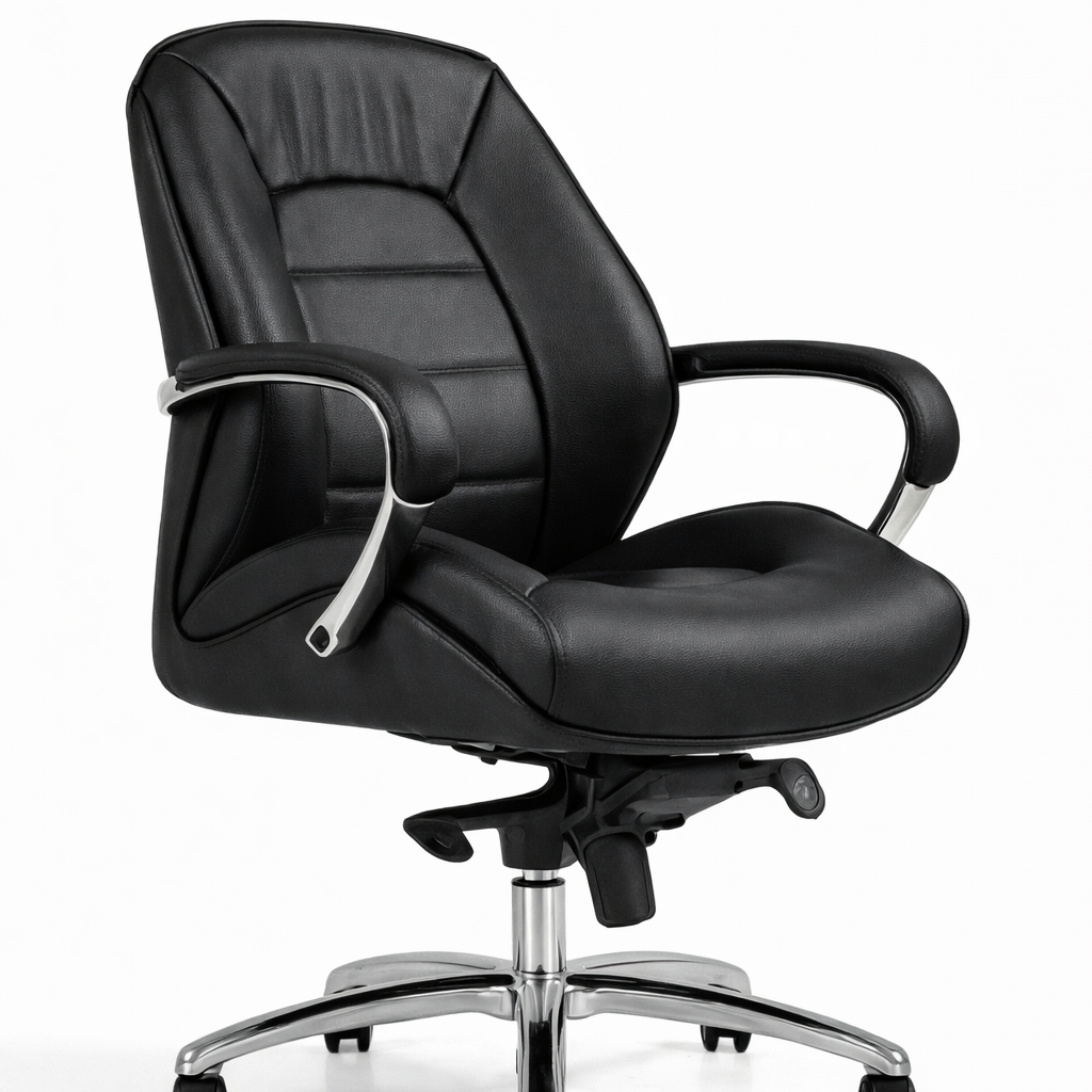 Freego Premium Medical Modern Leather Swivel Fixed Office Chair