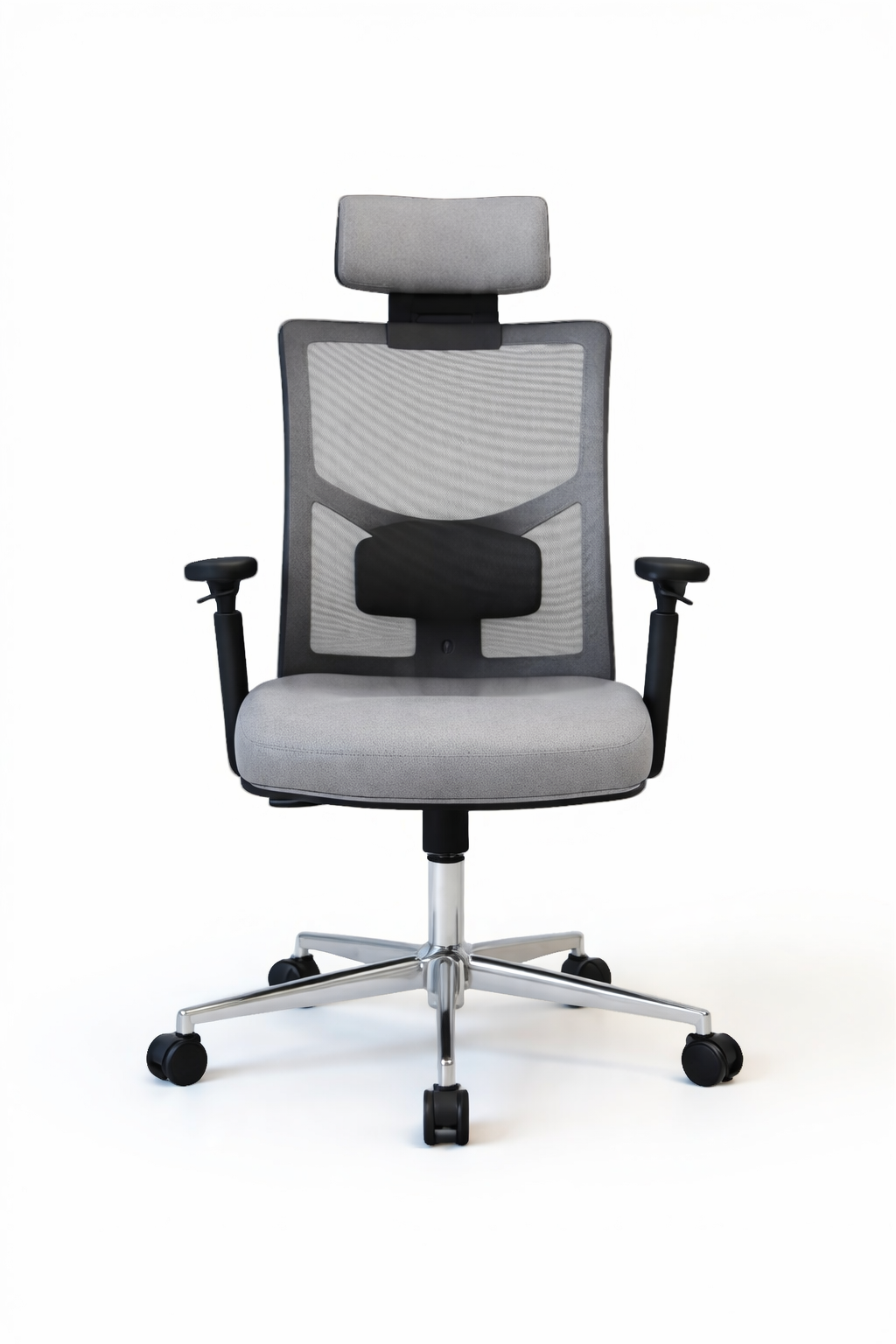 Valents Medical Office Chair, Mesh, Swivel, Black Frame