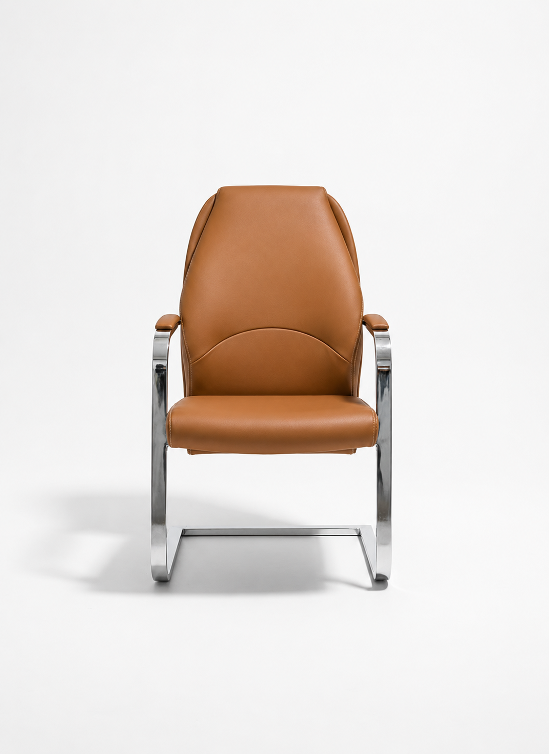 Jameston Modern Office Chair, Orthopedic, Firm Leather