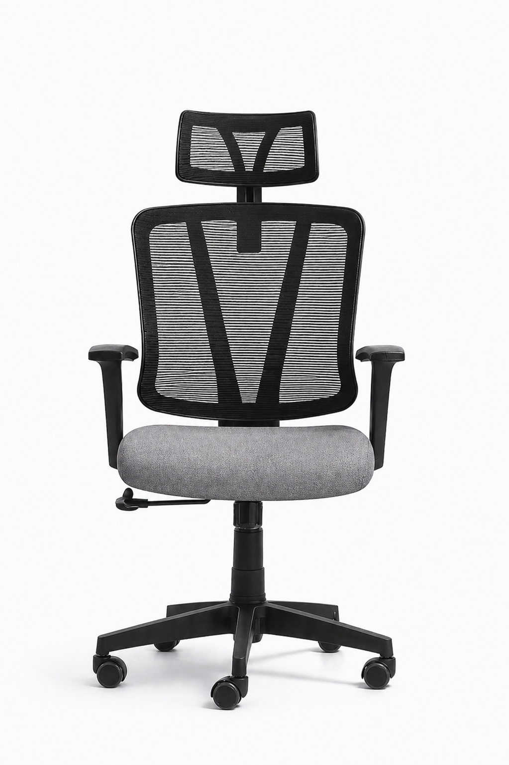 Sky Modern Medical Office Chair, Movable Mesh Nylon Frame, Black