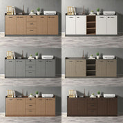 وحدة تخزين سايد مكتب جانبي مقاس 200*80*40-4 ضلفة+3 درج