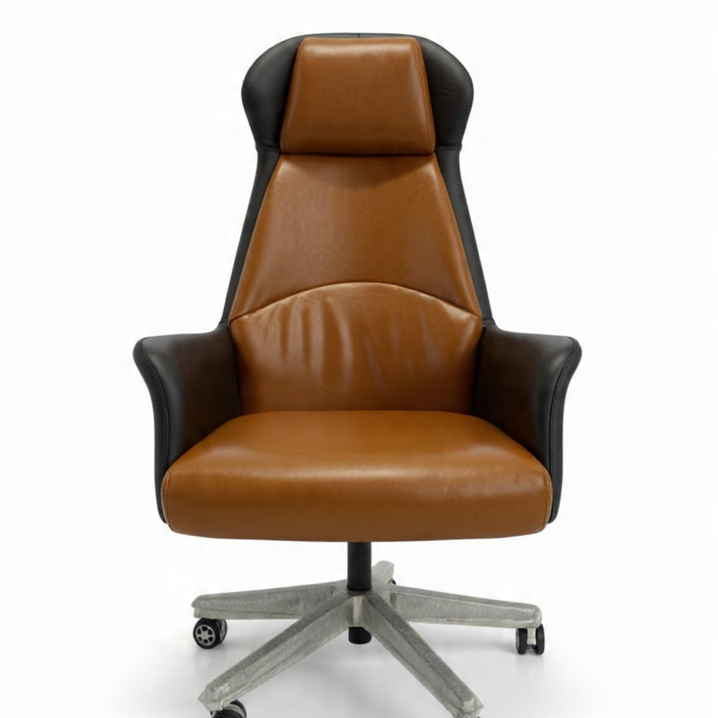 Hero Pro Soft Leather Mobile Executive Office Chair