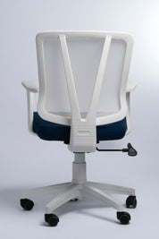 سكاي كرسي مكتب مودرن  طبي شبك وسط متحرك فريم ابيض