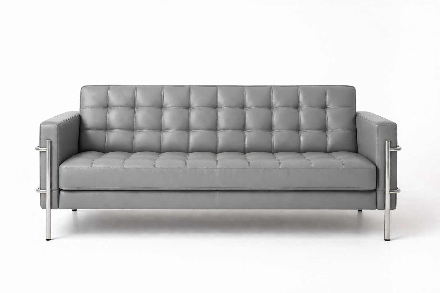 كلاودي انتريه مكتب سوفت جلد كنبة +2 فوتيه