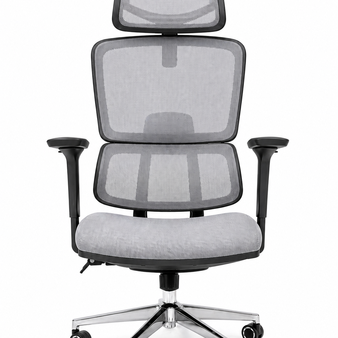 Bruno Ergonomic Modern Mesh Office Chair, Black Frame