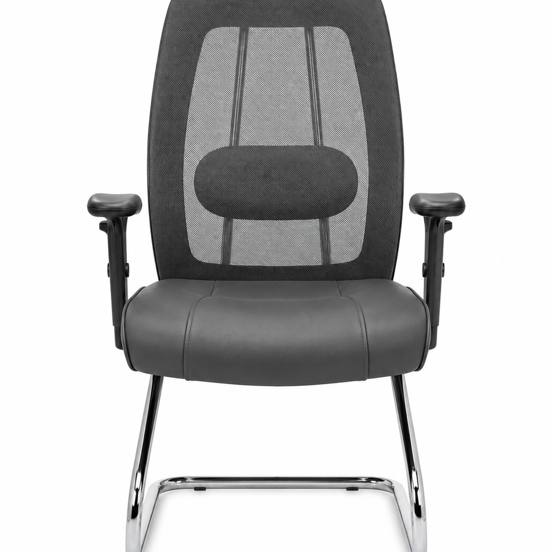 Lyrics Black Fixed Swivel Mesh Executive Office Chair