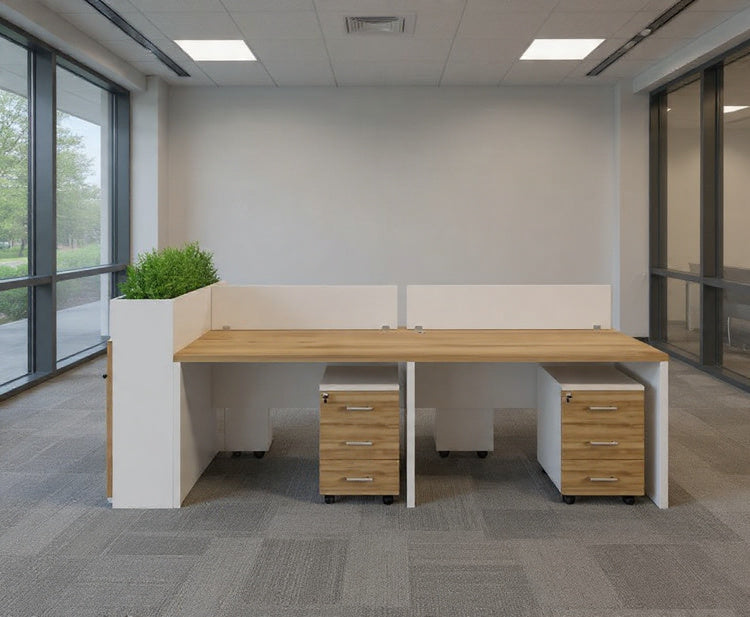 فلورا خلية عمل جماعية 1 فرد 120*60 فريم خشب