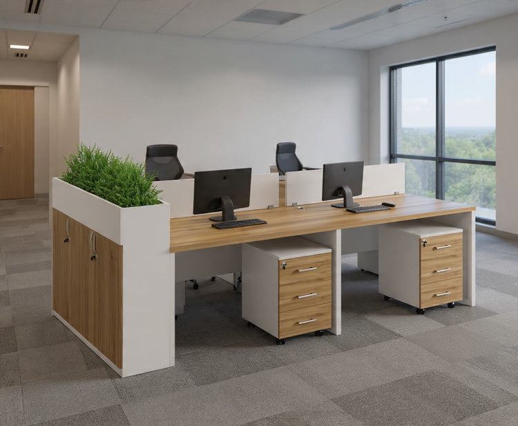 فلورا خلية عمل جماعية 1 فرد 120*60 فريم خشب