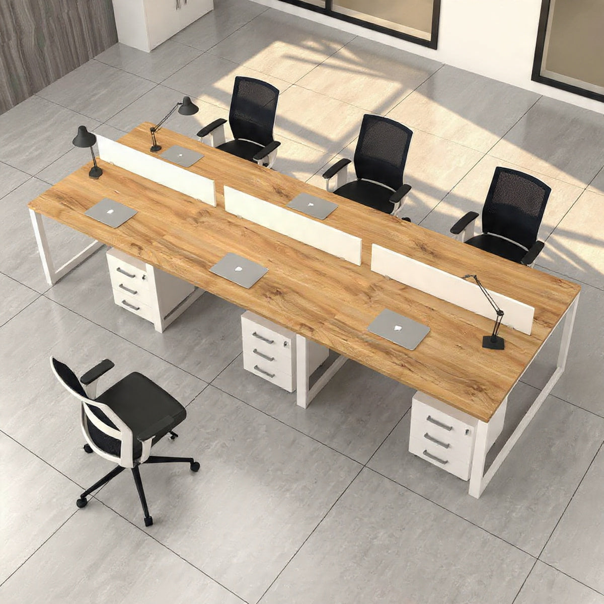 ستريم خلية عمل جماعية 1 فرد 120*60 مرتكزة علي فريم معدن