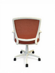 إيكو سمارت كرسي مكتب طبي مودرن شبك متحرك فريم أبيض