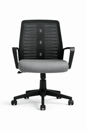 Roma Medical Mesh Chair, Modern, Black Frame, Nylon, Mid-Back, Without Headrest