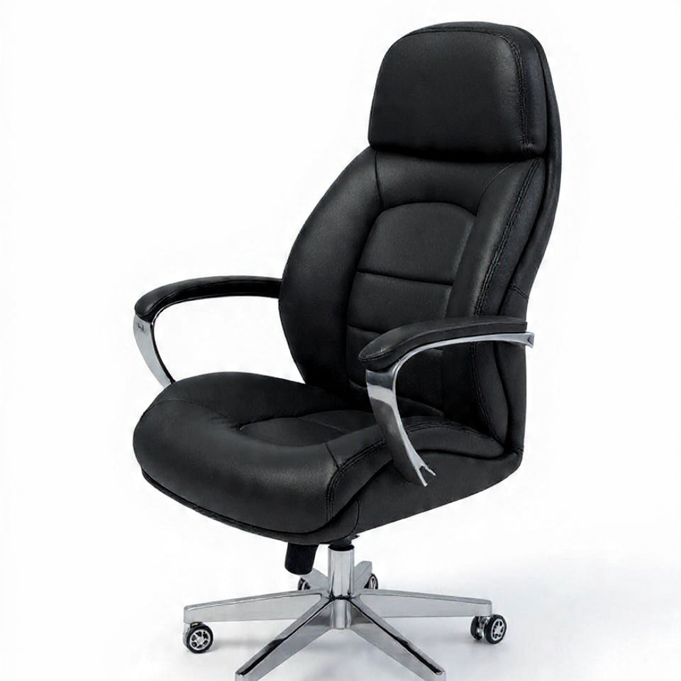 Frego Premium Modern Ergonomic Leather Swivel Executive Office Chair