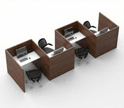 شادو خلية عمل جماعية 1 فرد 120*60 فريم خشب