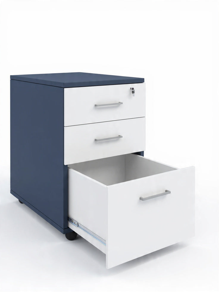 وحدة  تخزين أدراج حشبية 3 درج