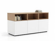 وحدة تخزين سايد مكتب جانبي مقاس 160*80*40-4 ضلفة+تخزين اضافي