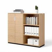 وحدة تخزين سايد مكتب جانبي مقاس 140*80*40-2 ضلفة+وحدة تخزين