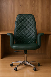 إير لاين كرسي مكتب طبي مودرن جلد متحرك مدير