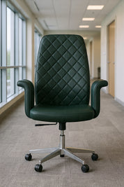 إير لاين كرسي مكتب طبي مودرن جلد متحرك مدير