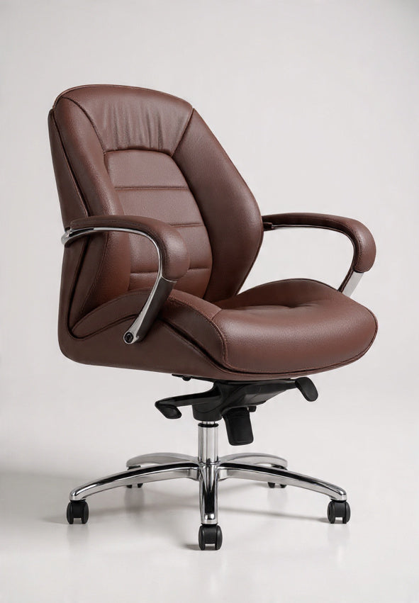 فريجو كرسي مكتب بريميوم طبي مودرن جلد متحرك وسط