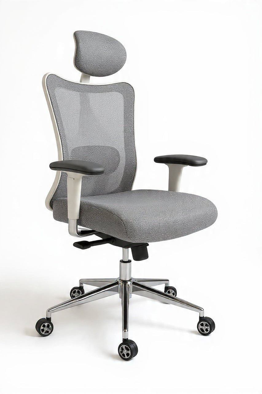 هولي وايت كرسي مكتب طبي شبك متحرك - Korsy360