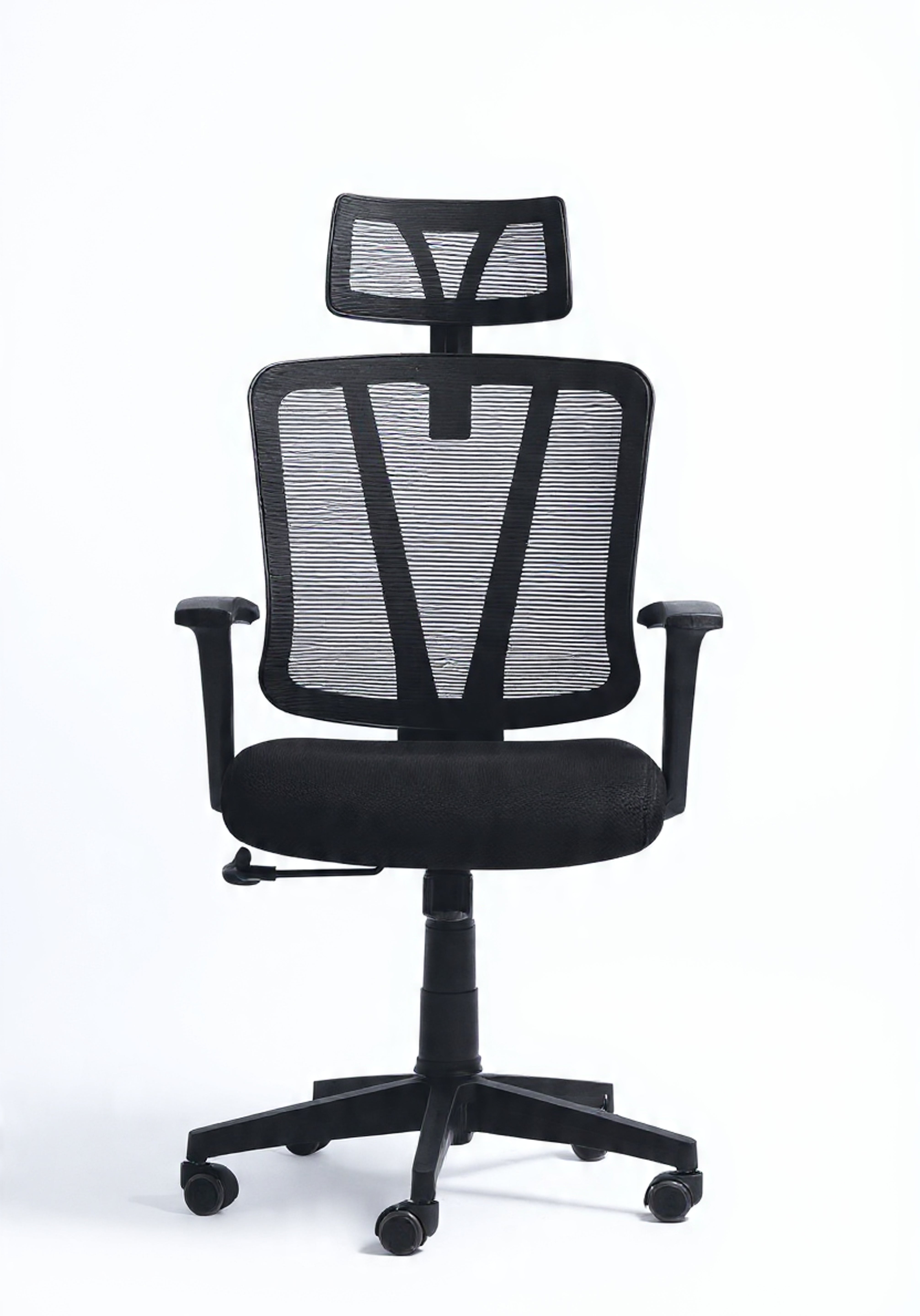 سكاي كرسي مكتب  طبي مودرن شبك متحرك نايلون فريم اسود