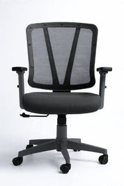 سكاي كرسي مكتب طبي مودرن شبك متحرك فريم رمادي وسط يدات متحركة