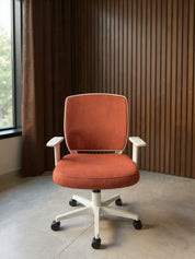 إيكو سمارت كرسي مكتب طبي مودرن شبك متحرك فريم أبيض