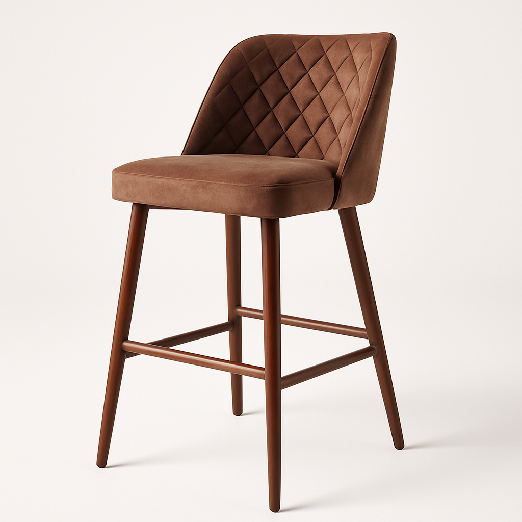 white_studio_background_brown_quilted_stool.png